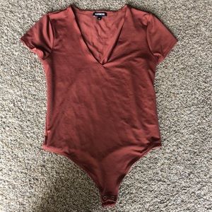 Burnt Orange Express Bodysuit